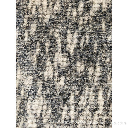 Brush Slub Rib Sweater fabric